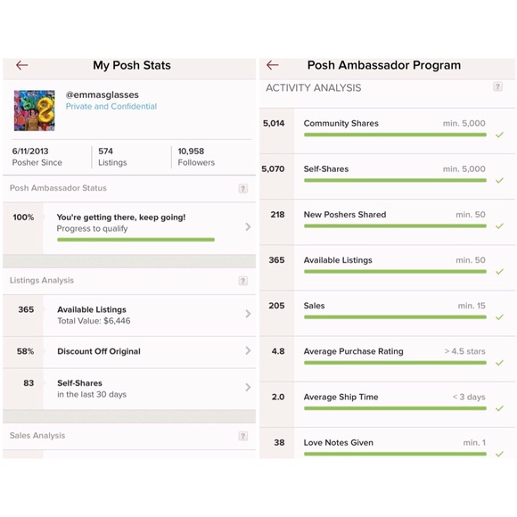 #PoshAmbassador Status! - Picture 3 of 3